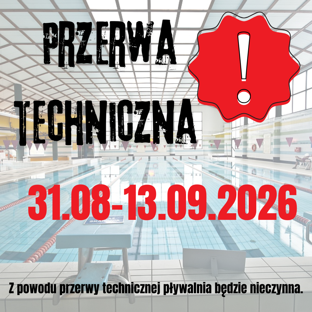 Przerwa techniczna na basenie