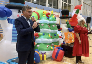 Powitanie gości przez Lady Famę i Gospodarza miasta