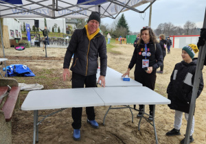 Przygotowania nad zalewem do organizacji 33. finału WOŚP