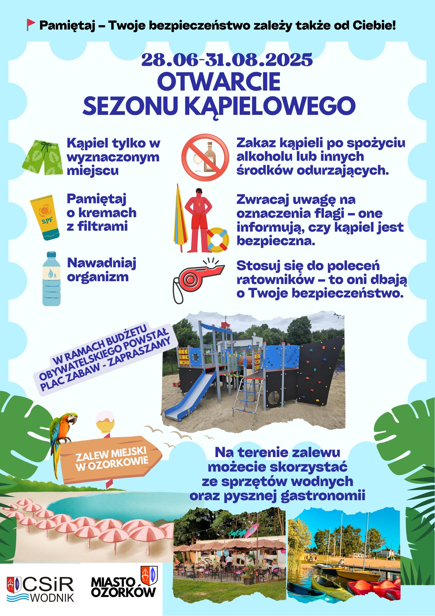 Otwarcie sezonu kąpielowego