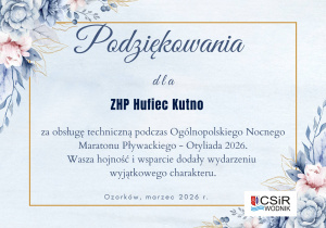 podziękowania Hufiec