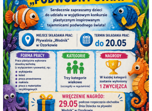 Konkurs plastyczny Podwodny Świat