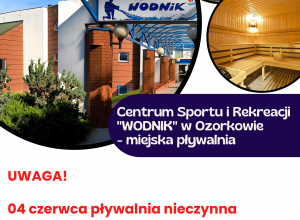 04 czerwca pływalnia nieczynna