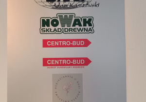 tablica podziękowania