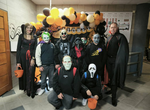 Halloween na basenie