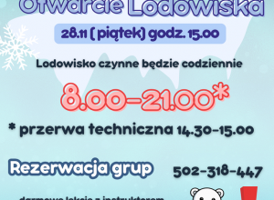 Otwarcie lodowiska