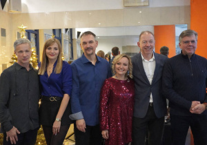 zdjęcie z organizatorami