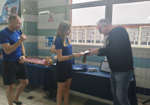 wręczenie podziękowań